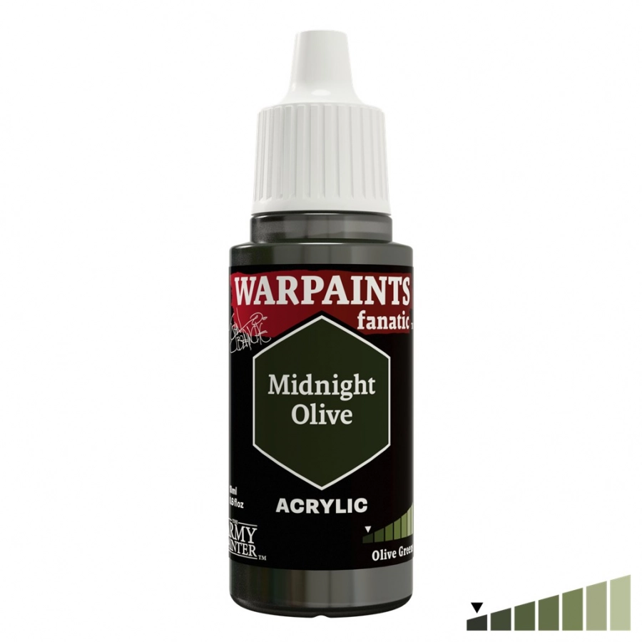 The Army Painter: Warpaints - Fanatic - John Blanche - Midnight Olive